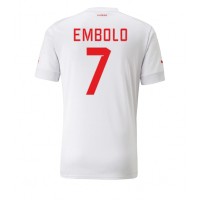 Billiga Schweiz Breel Embolo #7 Borta fotbollskläder VM 2022 Kortärmad